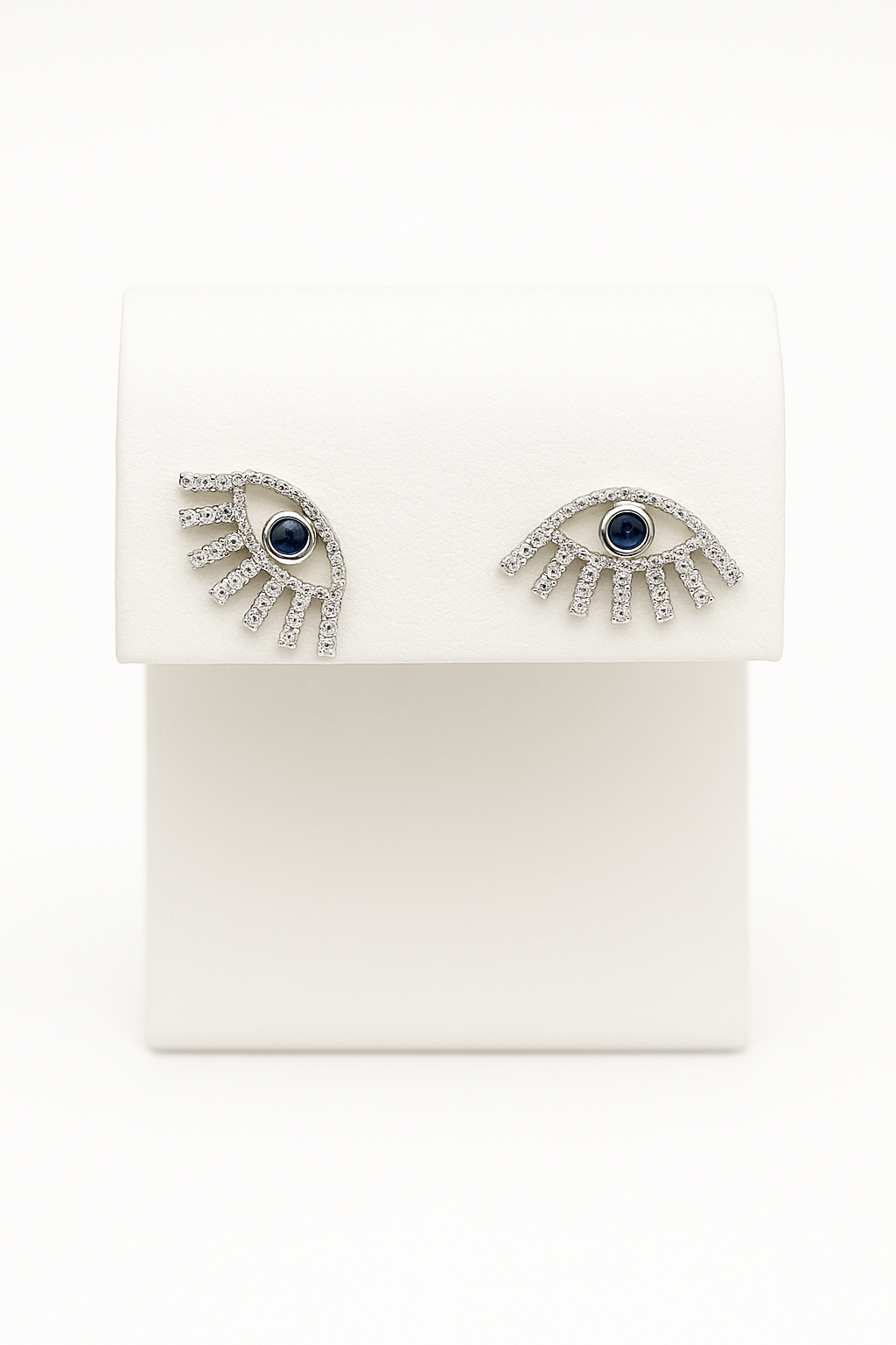 Evil Eye Diamond Earrings